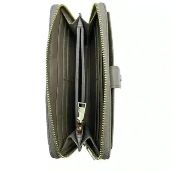 Badgley Mischka Taupe Clutch Wristlet - Picture 6 of 6